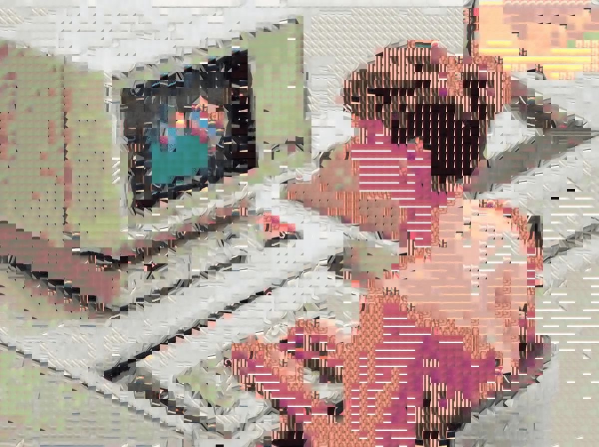 a lady typing on computer